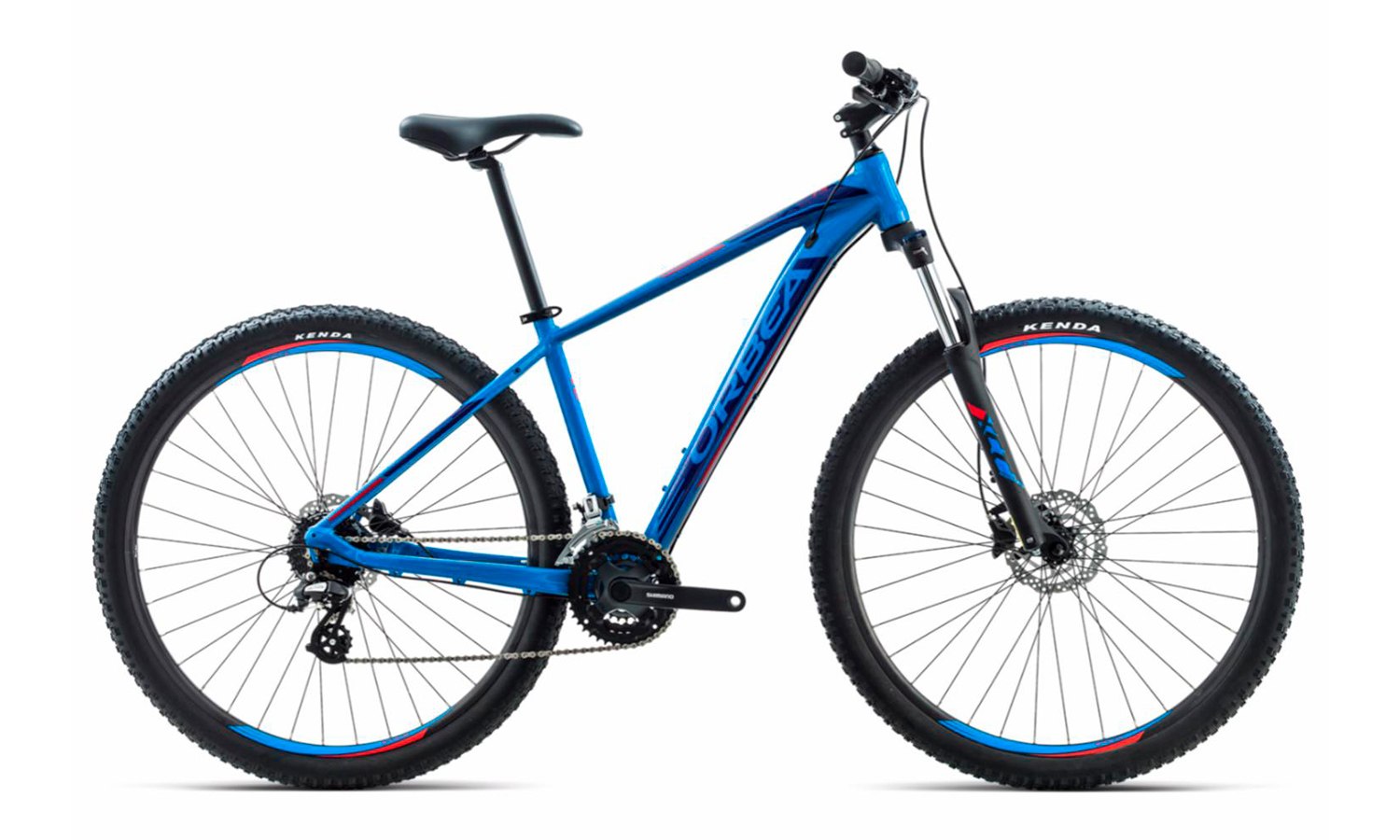 Фотографія Велосипед Orbea MX 27 50 (2018) 2018 blue 